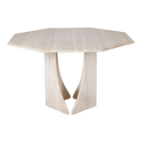 Octagonal dining table Italy 1970s