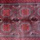 Tapis Baluch afghan ancien fait main, 105 cm x 212 cm (3,4 pi x 6,9 pi), années 1930 - 1C1159