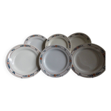 flat earthenware plate