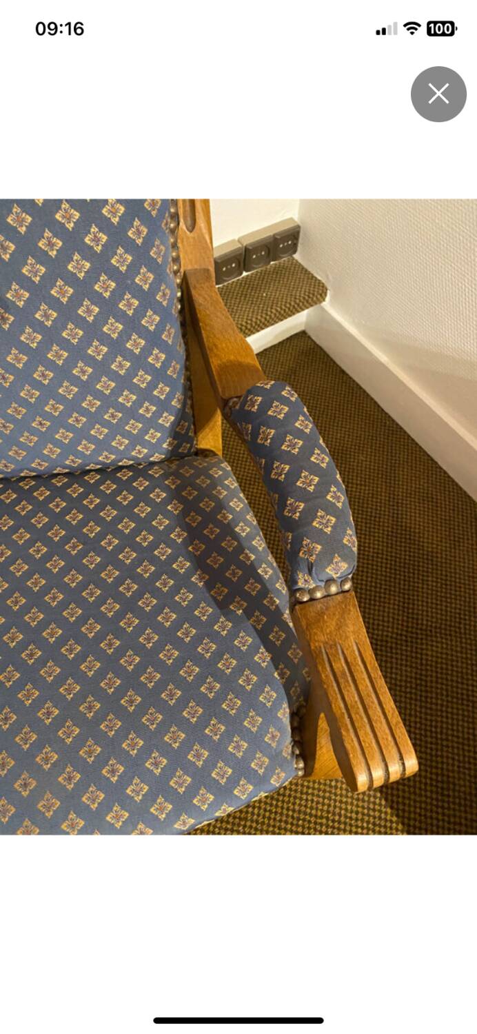 2 children's Voltaire armchairs