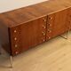 Vintage sideboard by Luigi Bartolini in rosewood and chrome metal, 1960