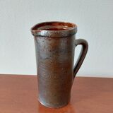 Vintage stoneware pitcher