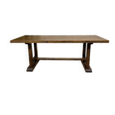 1970s elm monastery-style table