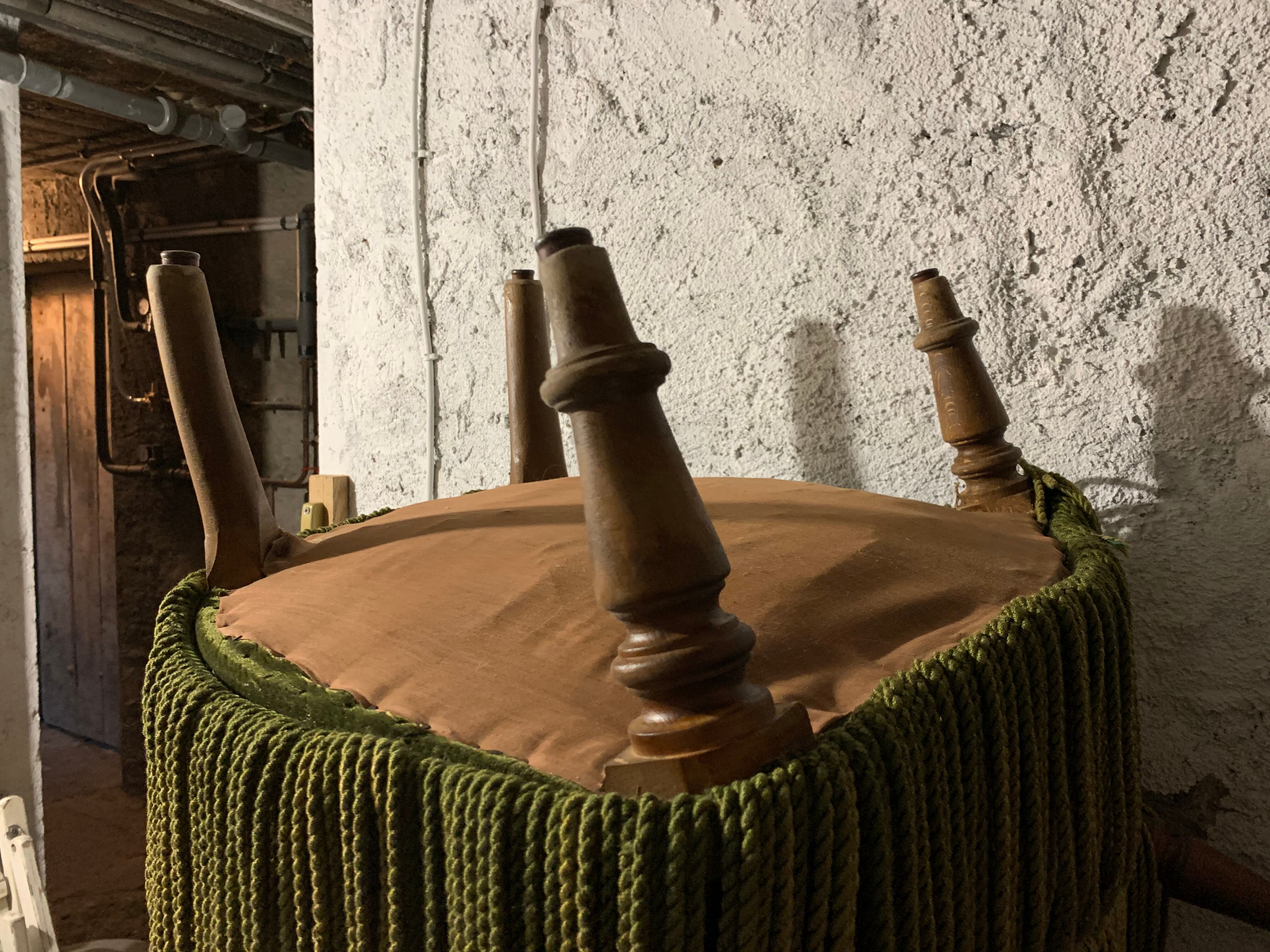 Pair of toad armchairs