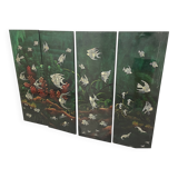 Set of 4 Japanese panels