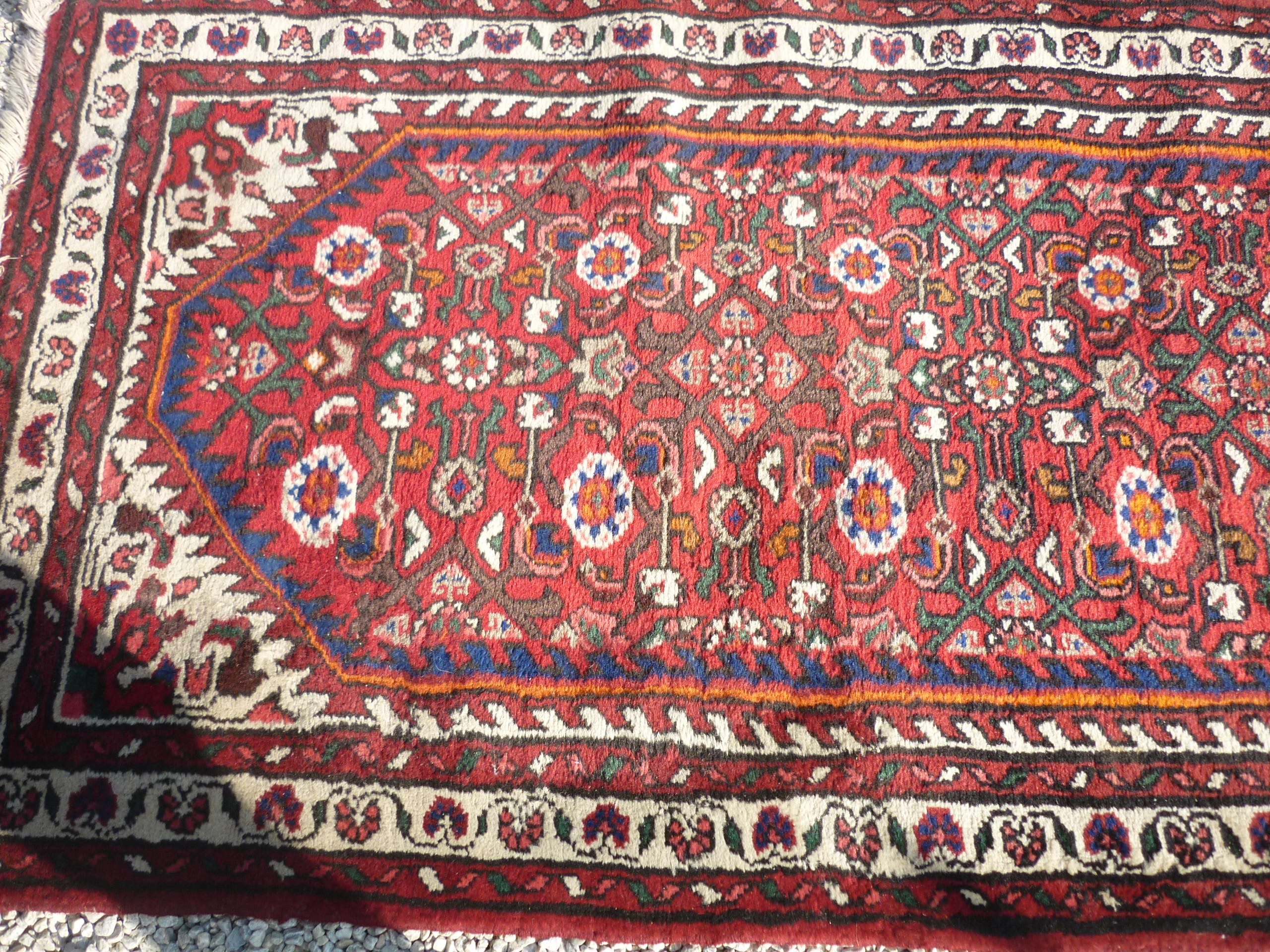 Hallway carpet in wool - 441x86cm