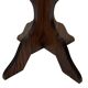 Vintage Plant Stand Side Table Oak Design minimalist