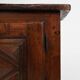 Antique 16th century Spanish carved cabinet in oak.