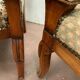 Paire de fauteuils de style Empire en hetre teinté xx siècle