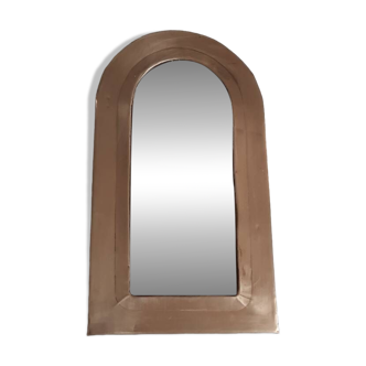 Brass mirror