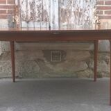 Extendable teak dining table
