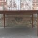 Extendable teak dining table