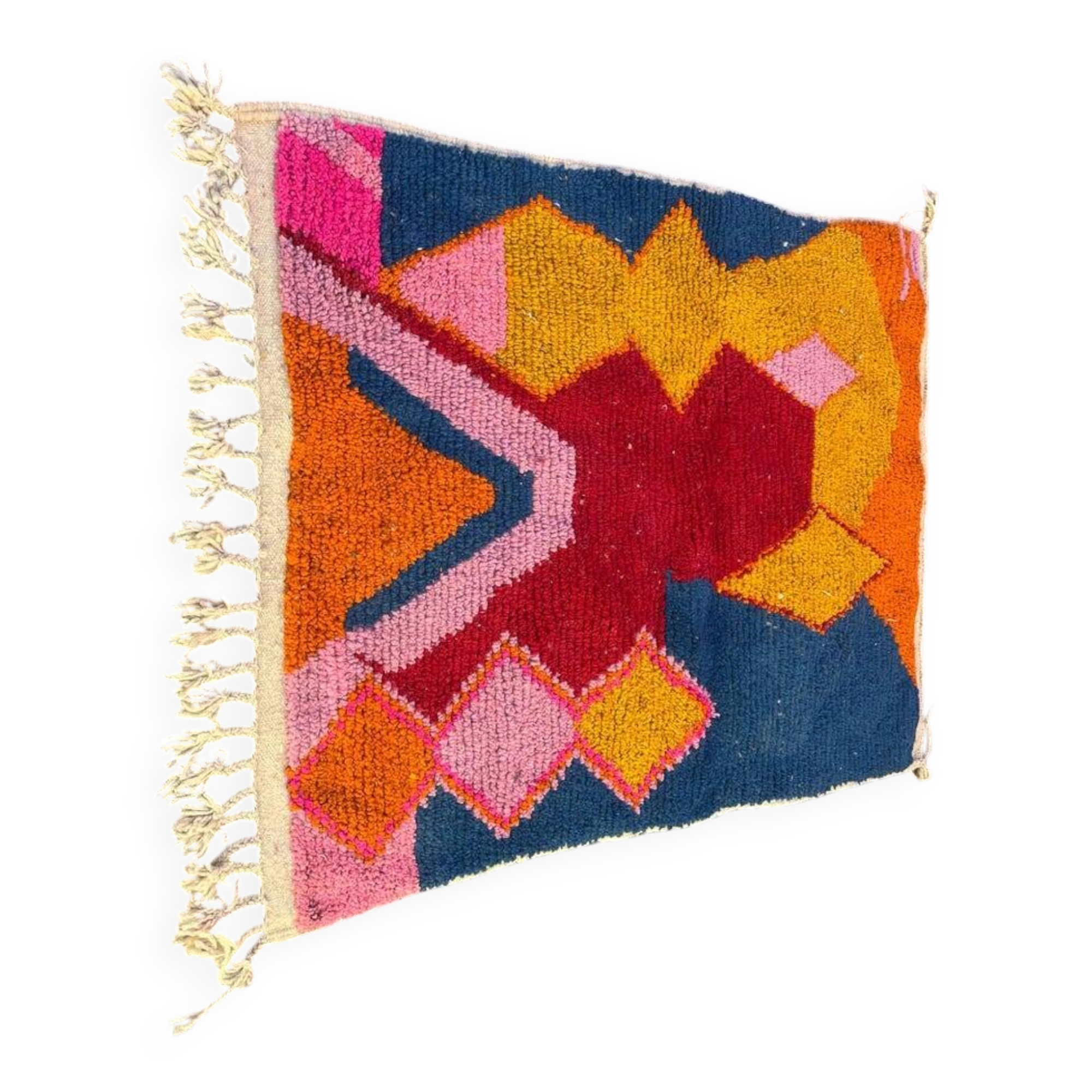 Tapis beni ouraine tissè main traditionnelle taille 150 x 250 cm