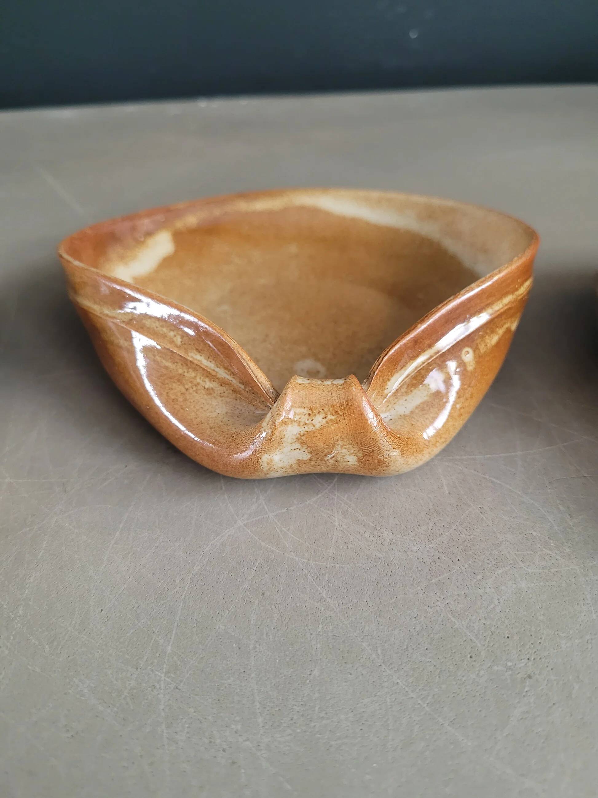 Set of three ceramic bowls