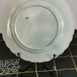 Plate in slip with birds late nineteenth