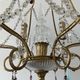 Italian chandelier of the 60s in De Murano glass