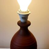 Large terracotta lamp by Lampes d'Albret