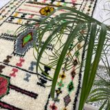 Handmade wool berber rug 250 x 150 cm
