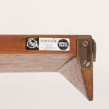 Kai Kristiansen teak shelving unit with a desk, FM Mobler, Denmark, 1960s