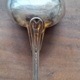 Christofle monogrammed silver-plated ladle