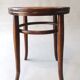 Thermoformed wooden bistro stool, circa 1910