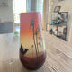 Very beautiful pair of decorative glass vases.