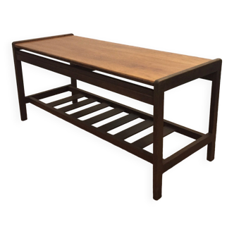 Scandinavian teak coffee table