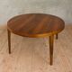 Rosewood extendable dining table by Severin Hansen for Haslev Møbelsnedkeri, 1960s