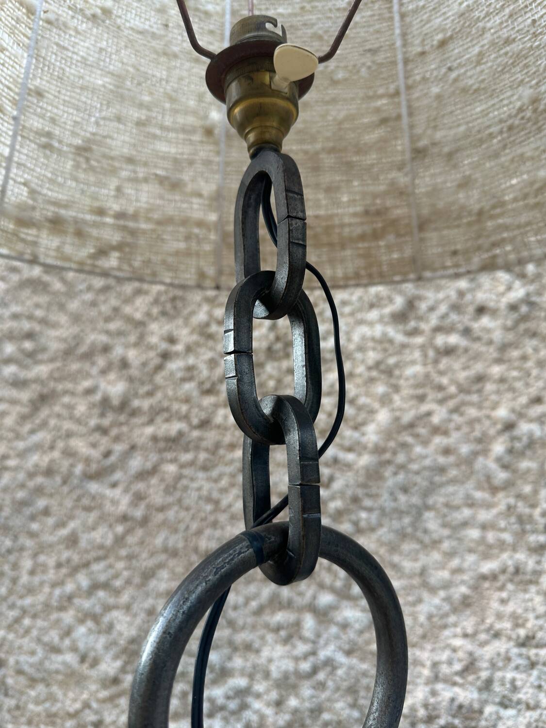 Brutalist lamp