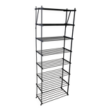 Industrial black shelf