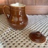 3-piece stoneware coffee and tea set