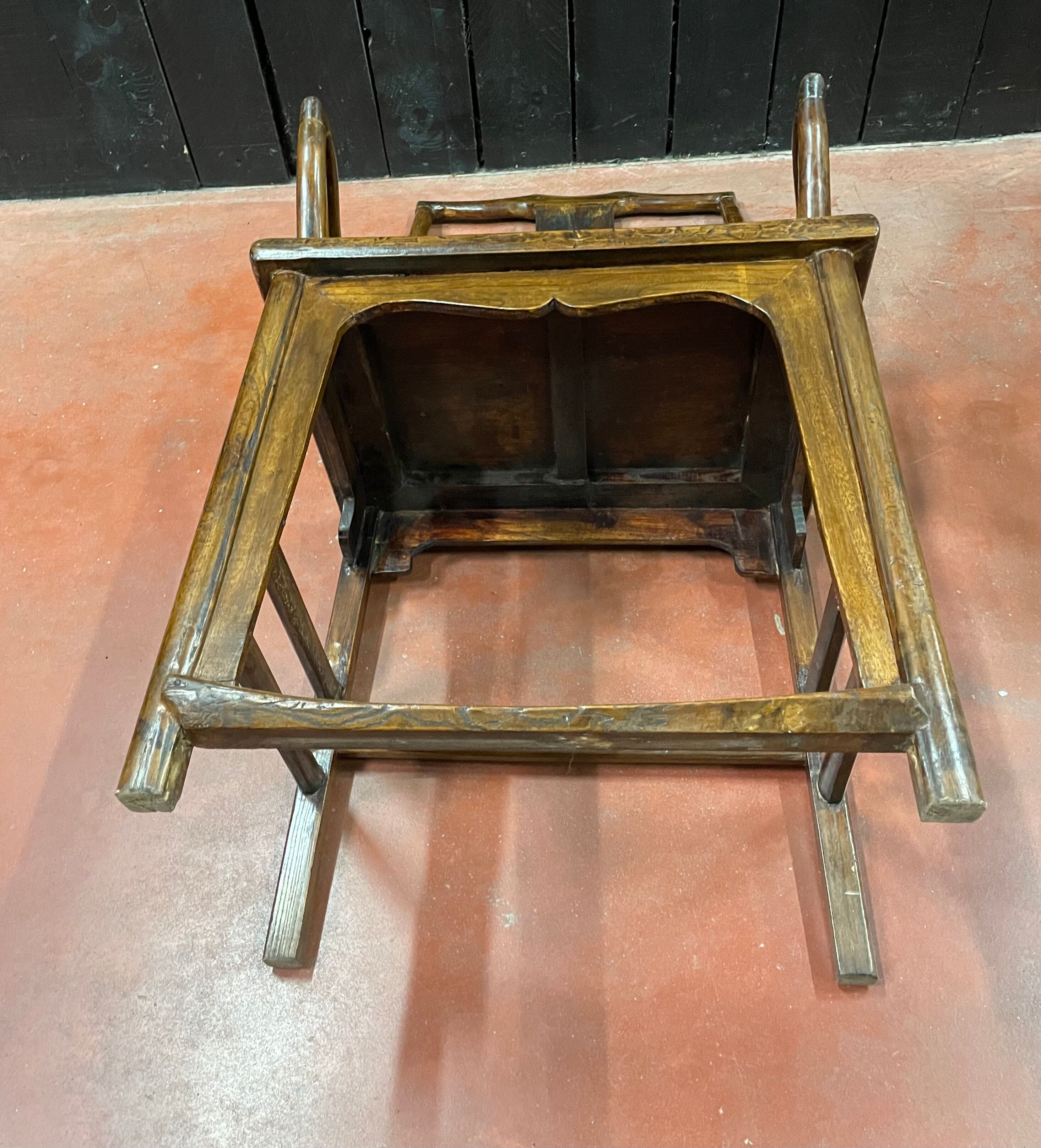 Pair of 19th century dignitary armchairs