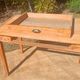 Old wooden table with drawer – Vintage desk