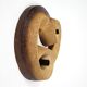 Brutalist ceramic wall lamp, 1960s