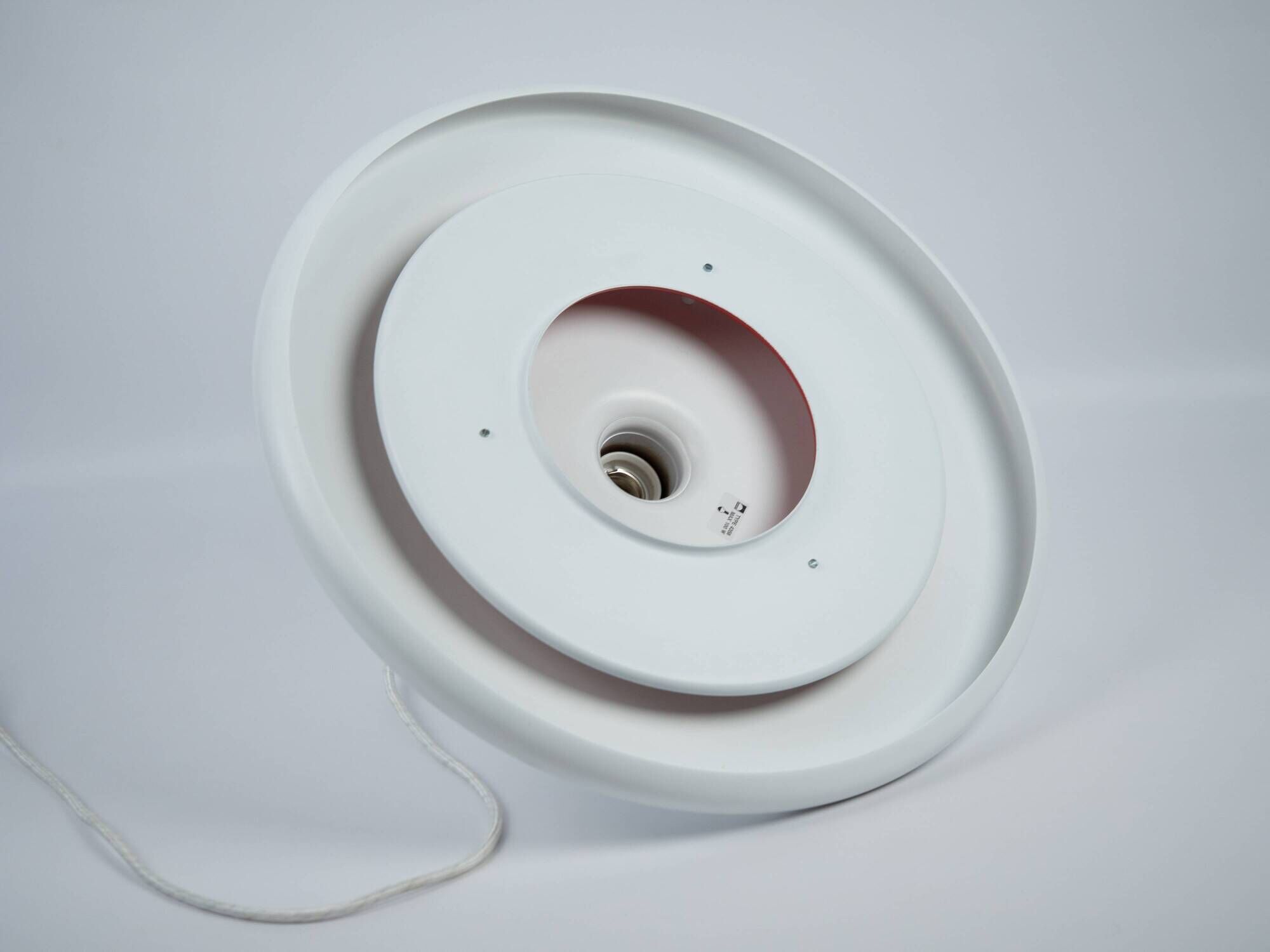 Danish vintage pendant lamp Optima by Hans Due, Fog og Morup, 1973