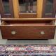 19th-century English mahogany library