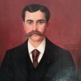 Old portrait / Louis Osko sign