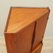 Cabinet d'angle en teck, design danois, années 1970, production : Danemark