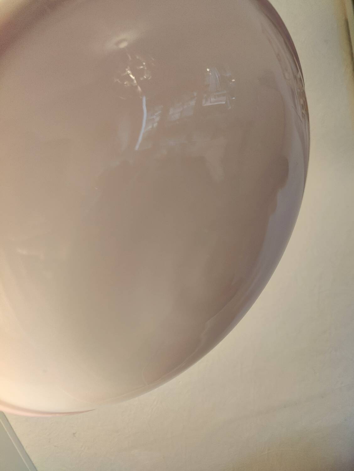 Purple and white opaline pendant light from the 60s/70s.