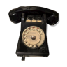 Telephone ptt a cadran en bakélite vintage