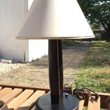 Vintage leather lamp