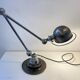 Jieldé desk lamp with 2 arms, 40cm, industrial graphite by Jean Louis Domecq.