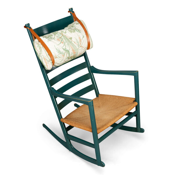 Rocking-chair par Hans J Wegner pour Tarm Stole Mobelfabrik, années 1960