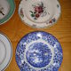 Set of 6 different hollow plates