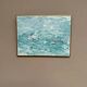 Original Swedish Oil on Panel – “Abstract” by T. Wahlström– Vintage & Framed – 40 × 30 cm (15.7" × 11.8")