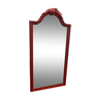 Miroir rouge, 32x64 cm