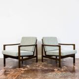 Fauteuils Mid-Century par Zenon Bączyk, années 1960, lot de 2