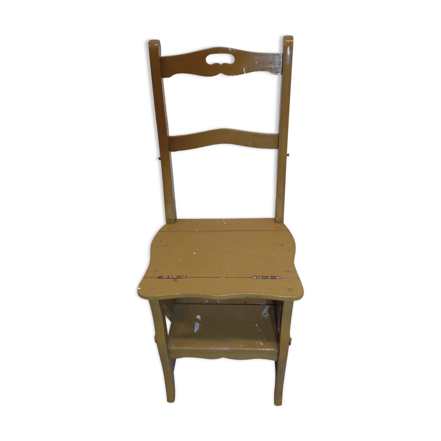 Antique stepladder chair