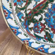 Vintage decorative plate Nassos Rodos-Hellas hand-painted