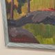 Original Swedish Oil on Canvas – “Orust” by Gösta Arontzon – Signed – Dated 1971 – Vintage & Framed – 58 × 49 cm